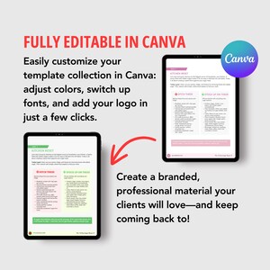 Gluten-Free Diet Guide: Editable Canva Template, Healthy Recipes, Meal Plan, Health Coach PLR image 10