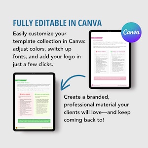 Meal Prep Guide | Editable Canva Template | Nutrition & Calorie Tracking | Instant Download, DFY PLR image 9