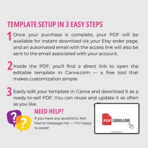 Weight Loss Guide Canva Template | Meal Planner, Workout Tracker, Health Coach PLR image 13