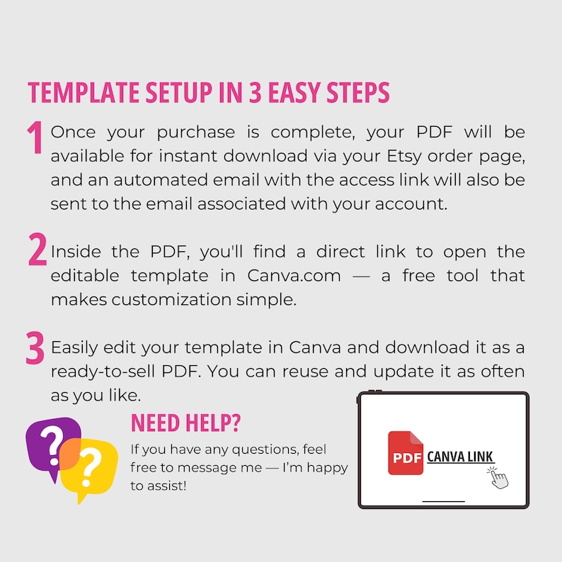 Weight Loss Guide Canva Template | Meal Planner, Workout Tracker, Health Coach PLR image 13