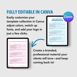 Back Pain Relief Program | Editable Canva Template | Health & Fitness Coaching | Instant Download, DFY PLR image 9