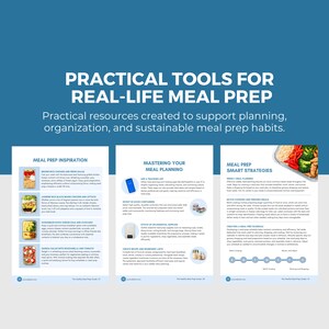 Meal Prep Guide | Editable Canva Template | Nutrition & Calorie Tracking | Instant Download, DFY PLR image 8