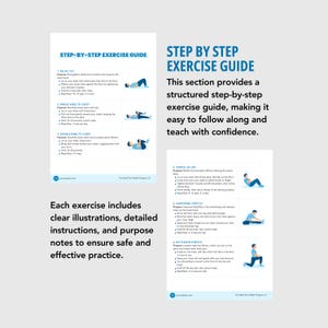 Back Pain Relief Program | Editable Canva Template | Health & Fitness Coaching | Instant Download, DFY PLR image 5