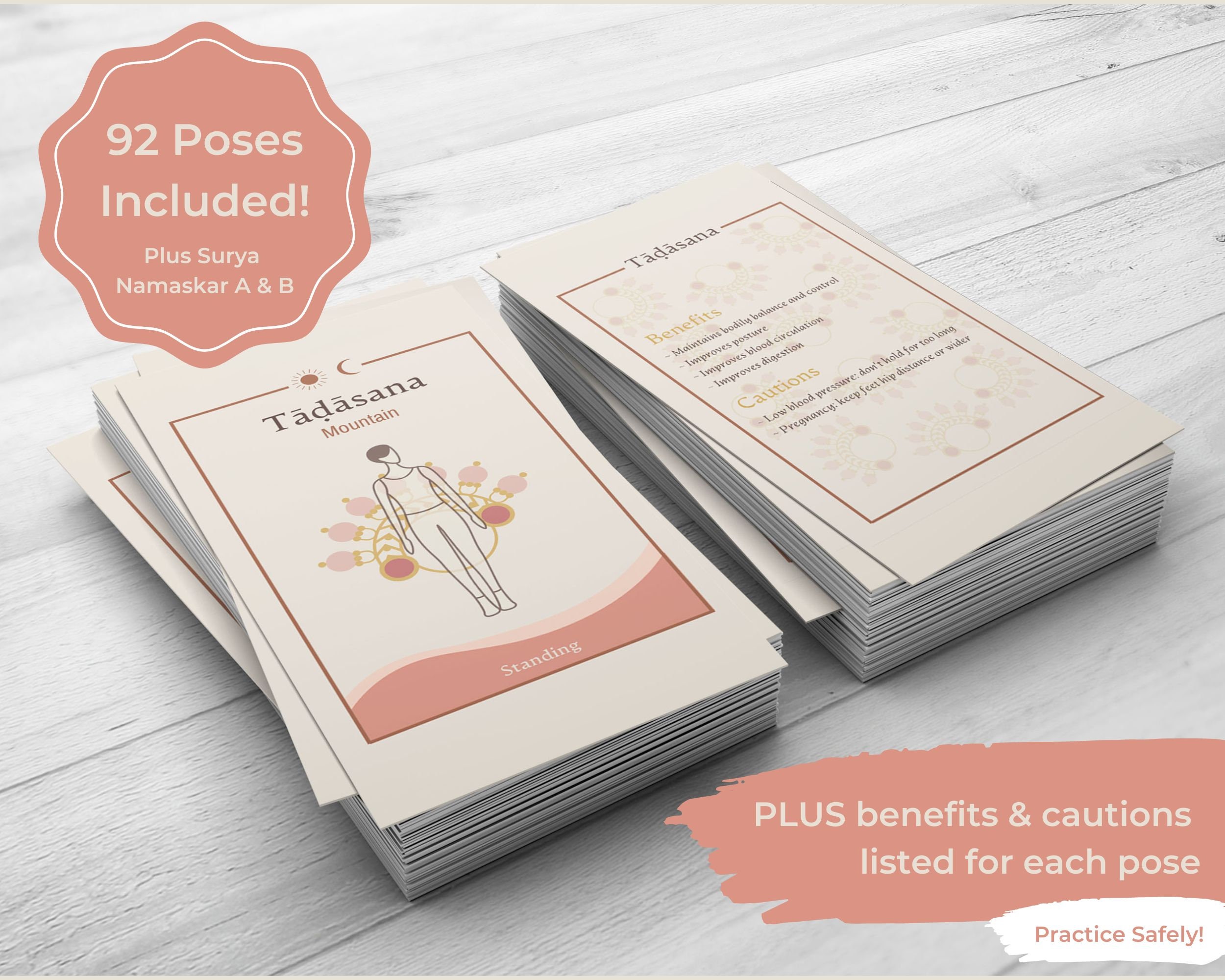 YOGA SEQUENCE CARDS. Yoga Sequencing Deck. Asana Cards. Yoga Flash