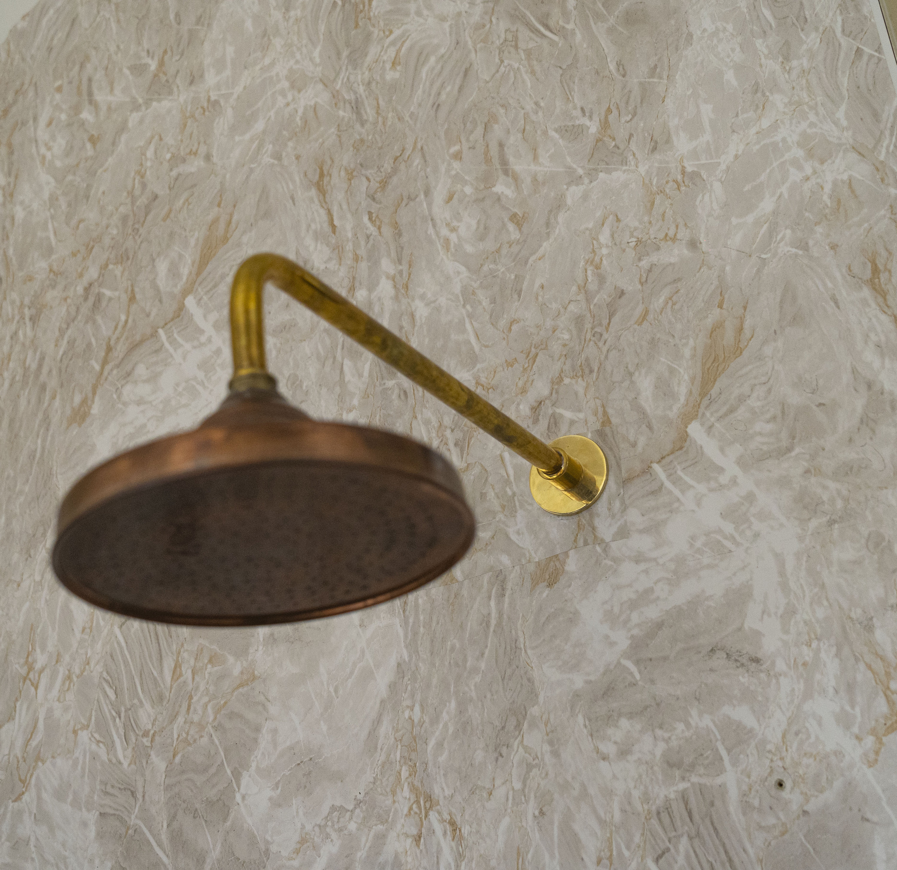 Unlacquered Solid Copper Shower Head Pure Copper Showers Etsy Australia