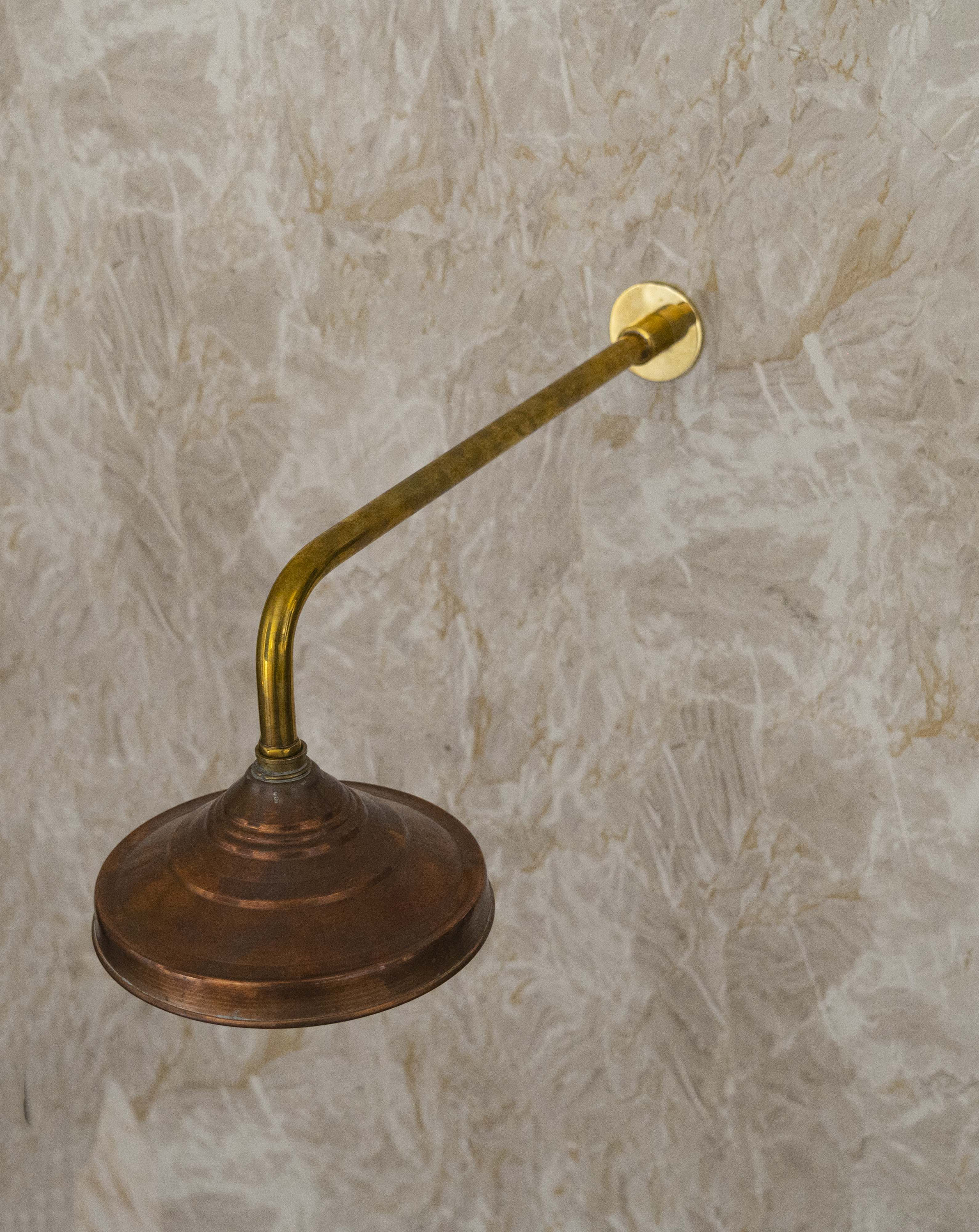 Unlacquered Solid Copper Shower Head Pure Copper Showers Etsy Australia