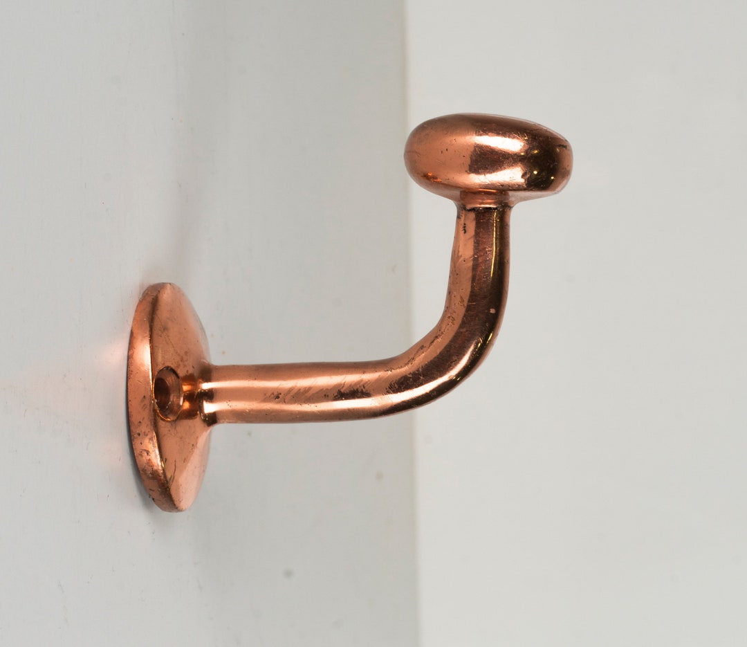 Set of 3 Copper Wall Hooks Copper Coat Hooks for Wall Etsy