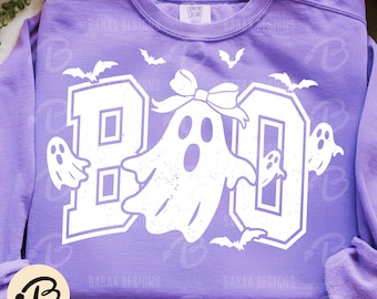 Coquette Halloween PNG SVG: Spooky Ghost Design (Digital Download