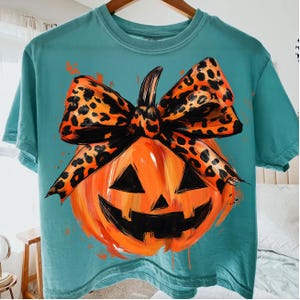 Pumpkin Fall Bow png, funny halloween Pumpkin png, Halloween Png, Retro Halloween png, Coquette halloween png, Spooky Season Png, Fall Png