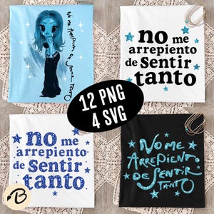 Nieuw album Karol G No Me Arrepiento De Sentir Tanto PNG | Digitale download | Kunst geïnspireerd op Latijns-Amerikaanse muziek voor sublimatie