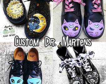 Dr. Martens personalizado y pintado a mano Diseño único en su tipo