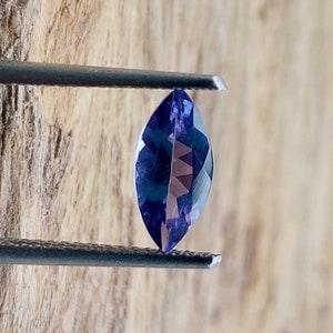 Natural Tanzanite Faceted Cut Marquise Shape Blue Color Ring Size Custom Ring Quality Loupe Clean For Making Jewellery Gemstones .