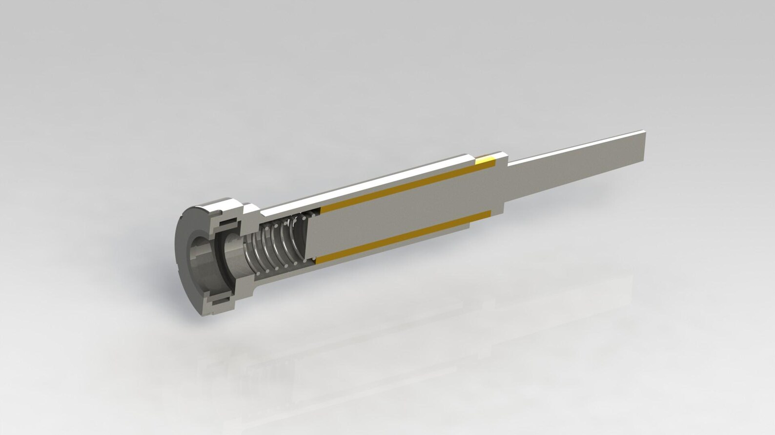 Tailstock Die Holder With Spring-loaded Mechanism (technical Drawings ...