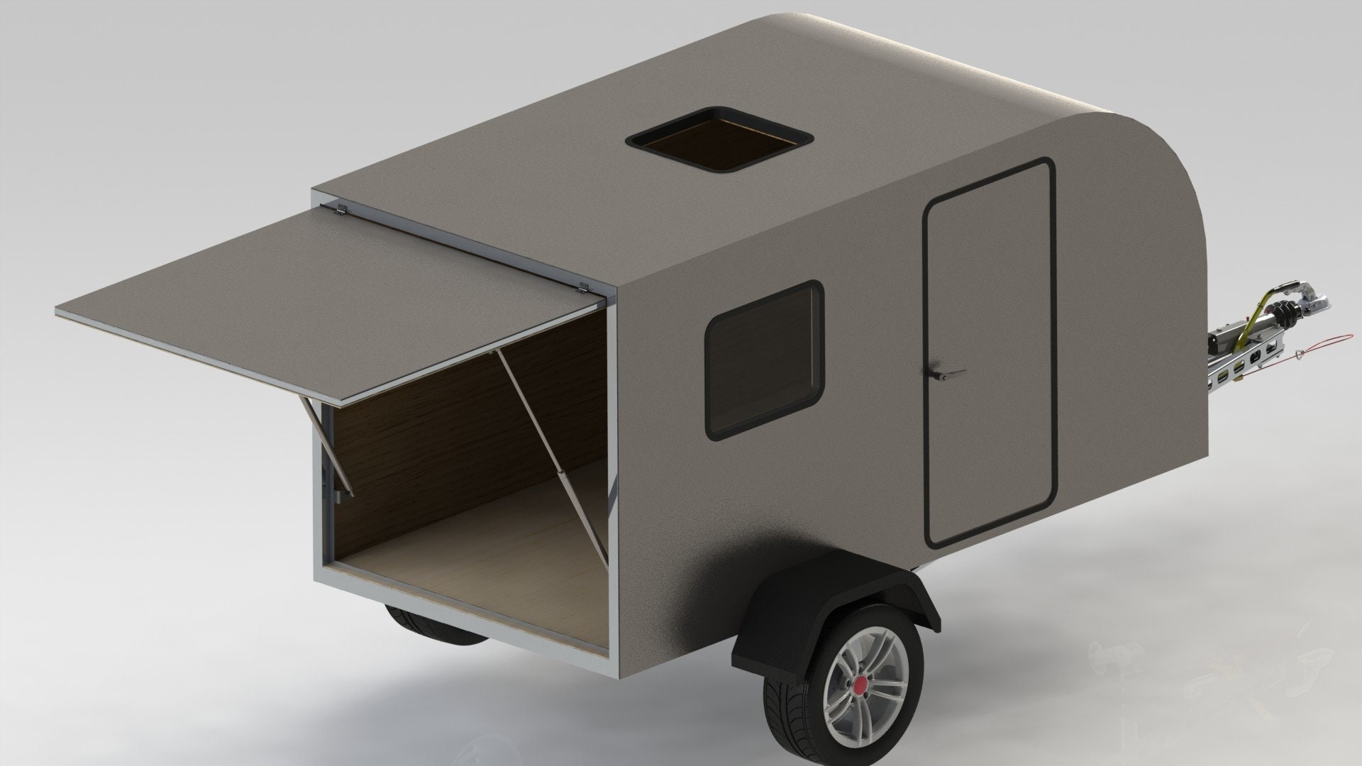 Camper / Caravan / RV / Camper Trailer (outdoor / Off-road). Plans. PDF ...