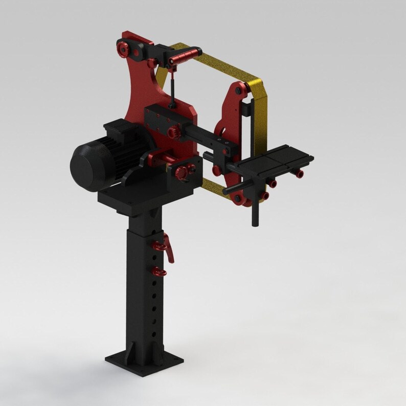 Belt Grinder Plans metric Etsy