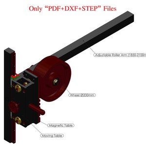 Belt Grinder - Surface Grinder  Attachment (Metric)