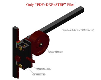 Accesorio para amoladora de banda y rectificadora de superficies (sistema métrico)