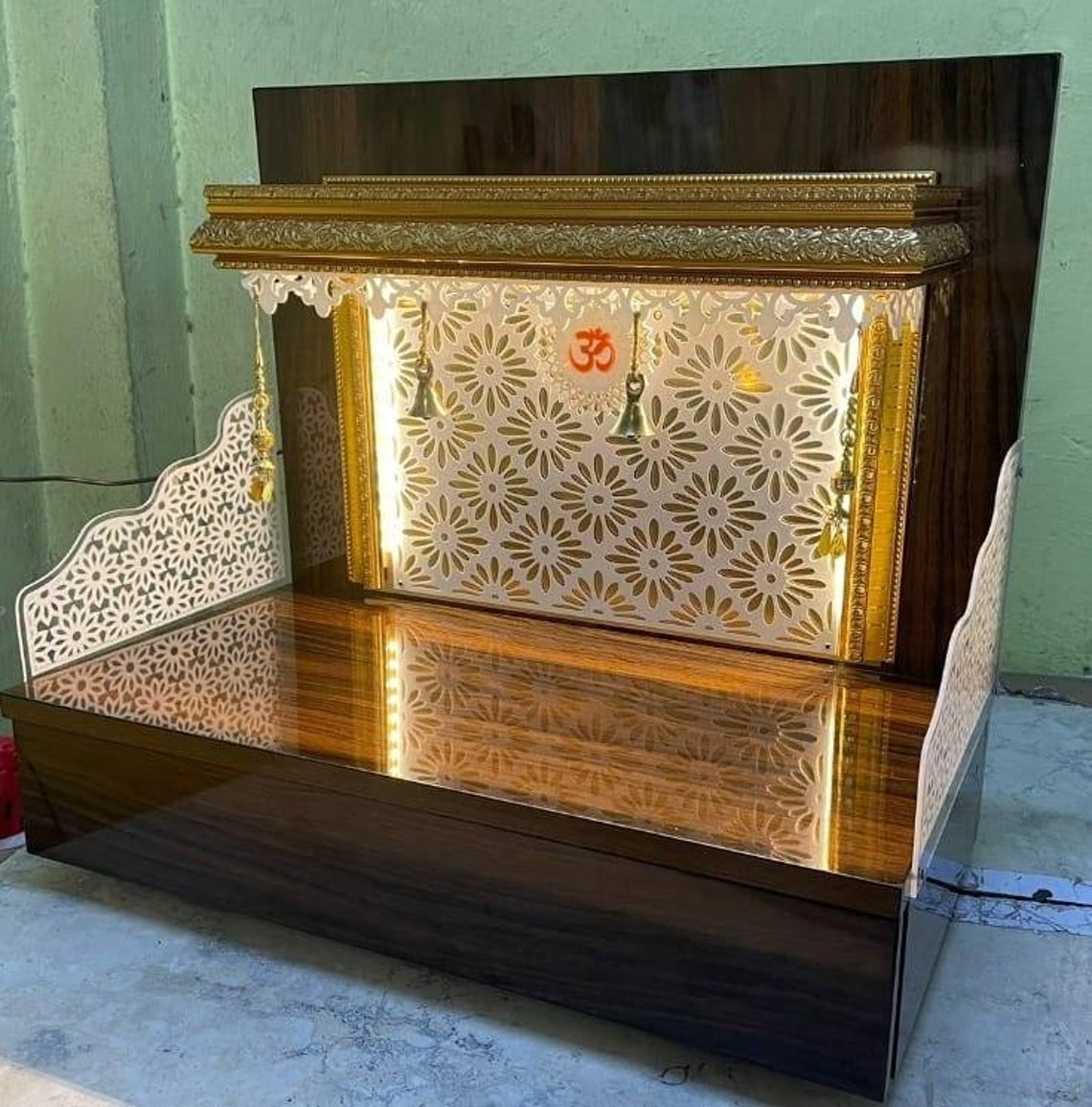 Wooden Wall Hanging Pooja Mandir for Home/temple for Etsy