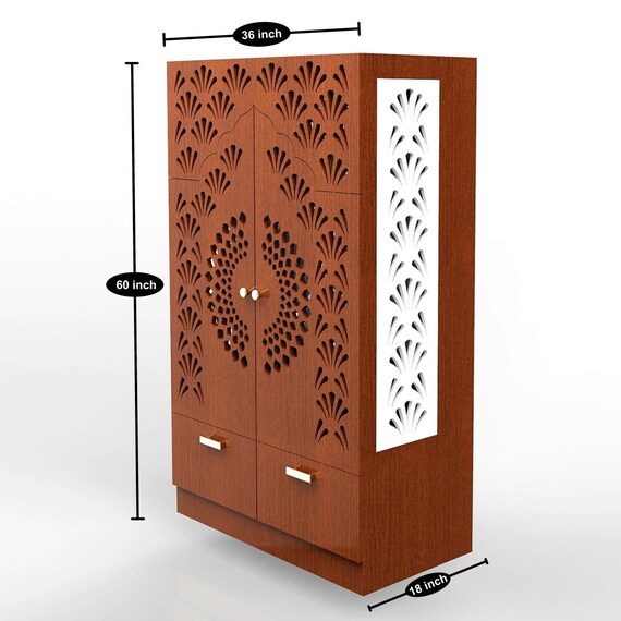 Pooja room ready made cabinet online