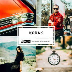 20 Lightroom Presets Kodak Effect | Vintage Preset | Mobile & Desktop Photo Presets | Instagram Insta Filter