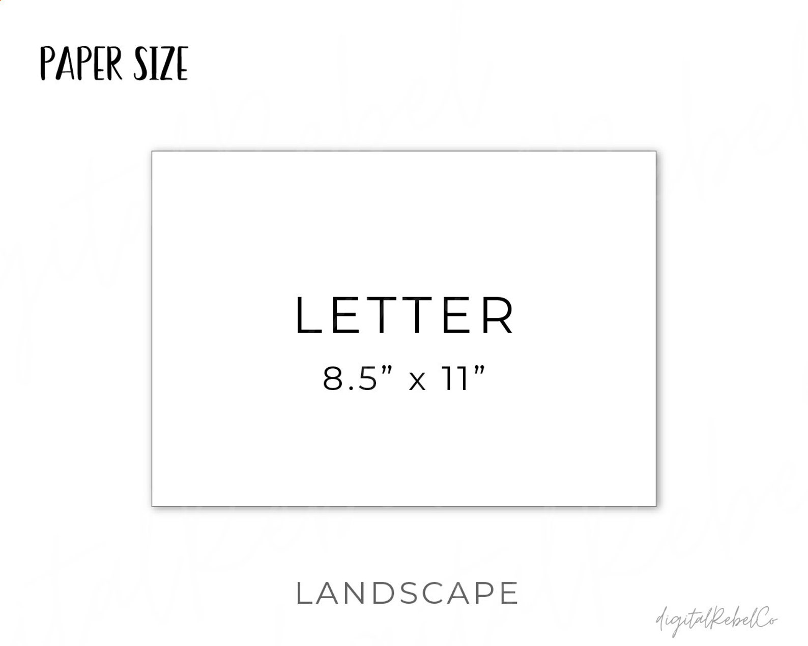 20232024 Editable Printable Calendars Minimal Monthly Etsy
