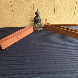 Olive Wood & Pine Incense Holder