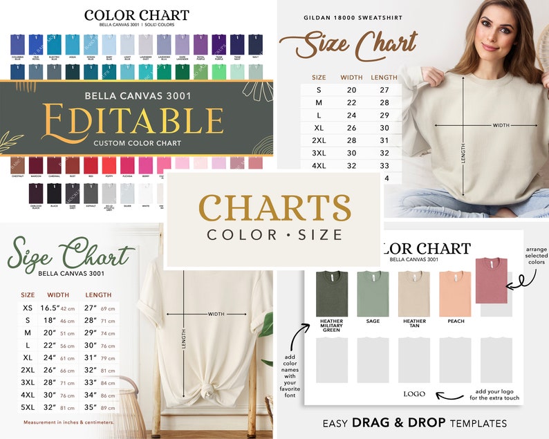 ENTIRE SHOP BUNDLE | Whole Shop Mockup Bundle, Boho Styled Model Mockups, Bella Canvas 3001, Gildan Bundle, PoD Real Mock ups Template Photo image 10