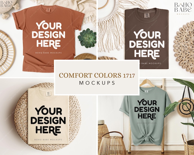 ENTIRE SHOP BUNDLE | Whole Shop Mockup Bundle, Boho Styled Model Mockups, Bella Canvas 3001, Gildan Bundle, PoD Real Mock ups Template Photo image 4