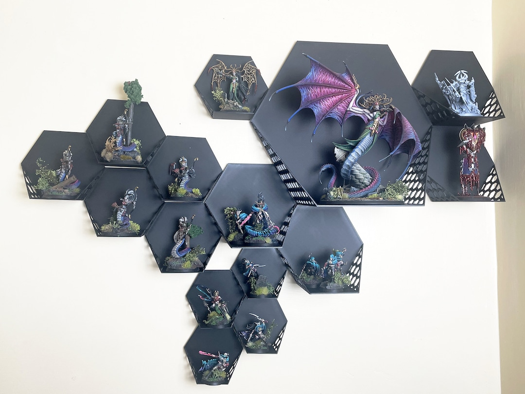 Stick on Display Shelf for Warhammer, Busts, Action Figures ...