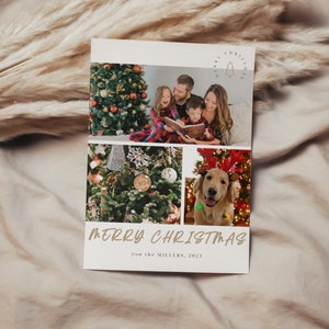 Christmas greeting card, Christmas Card Template, Holiday Card Template,Merry Christmas card template, Merry Christmas Photo Card Template.