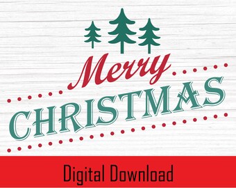 Merry Christmas SVG, Psd, Pdf, Dxf, Png, Eps, Jpeg, for Cut file, Cricut, Written, Merry Christmas, Silhouette, Instant Download