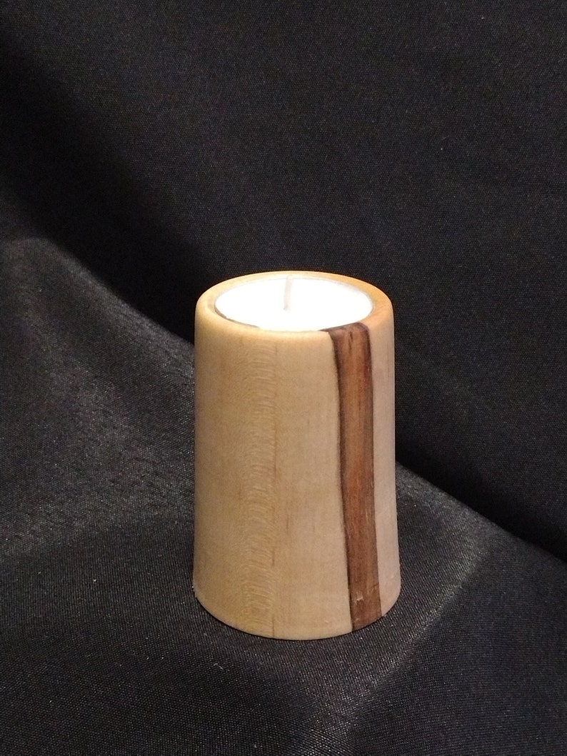 Lathe Turned Candle Holders Etsy
