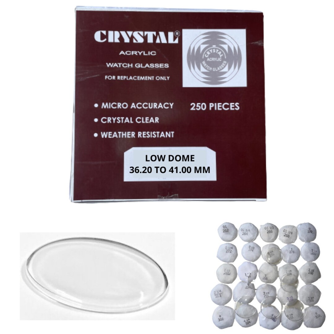 Indotime CRYSTAL® Acrylic Watch Crystals 250X Plastic Etsy