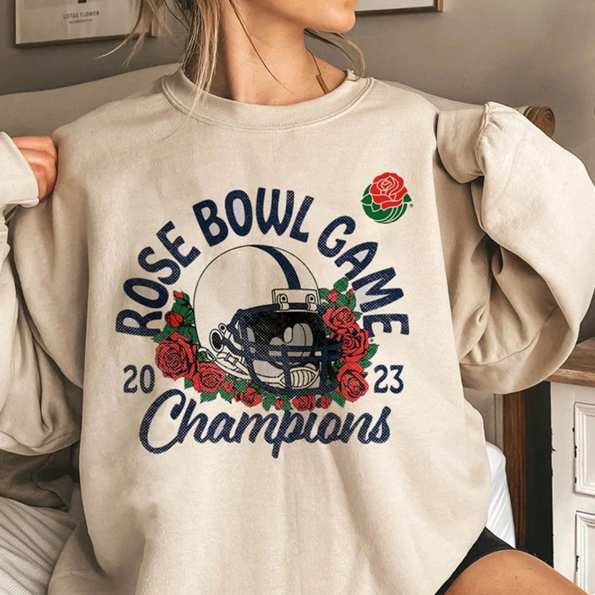 2023 Penn State Champions Rose Bowl Sweatshirt, Rose Bowl Penn State Vs  Utah College Football Hoodie,