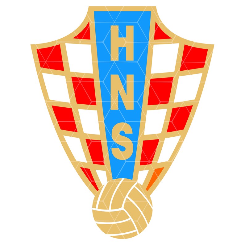 Font Vector Jersey Croatia 2022 Font. OFT. TTF SVG Croatian National