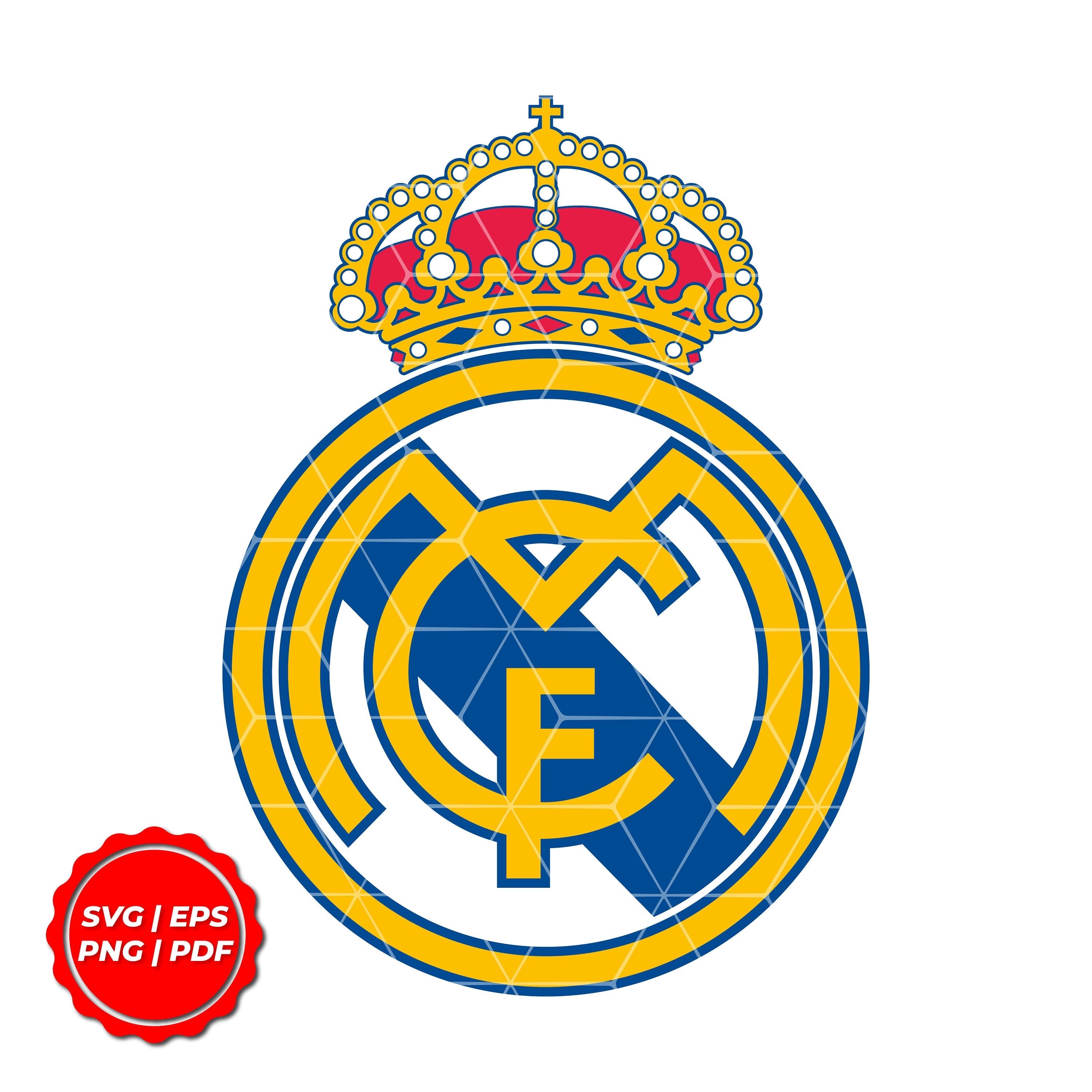 Font Vector Jersey Real Madrid 2023/2024 Font SVG, AI, Eps, Pdf, TTF /  Cutting Kit, Vector File / Football Soccer Shirt. -  México