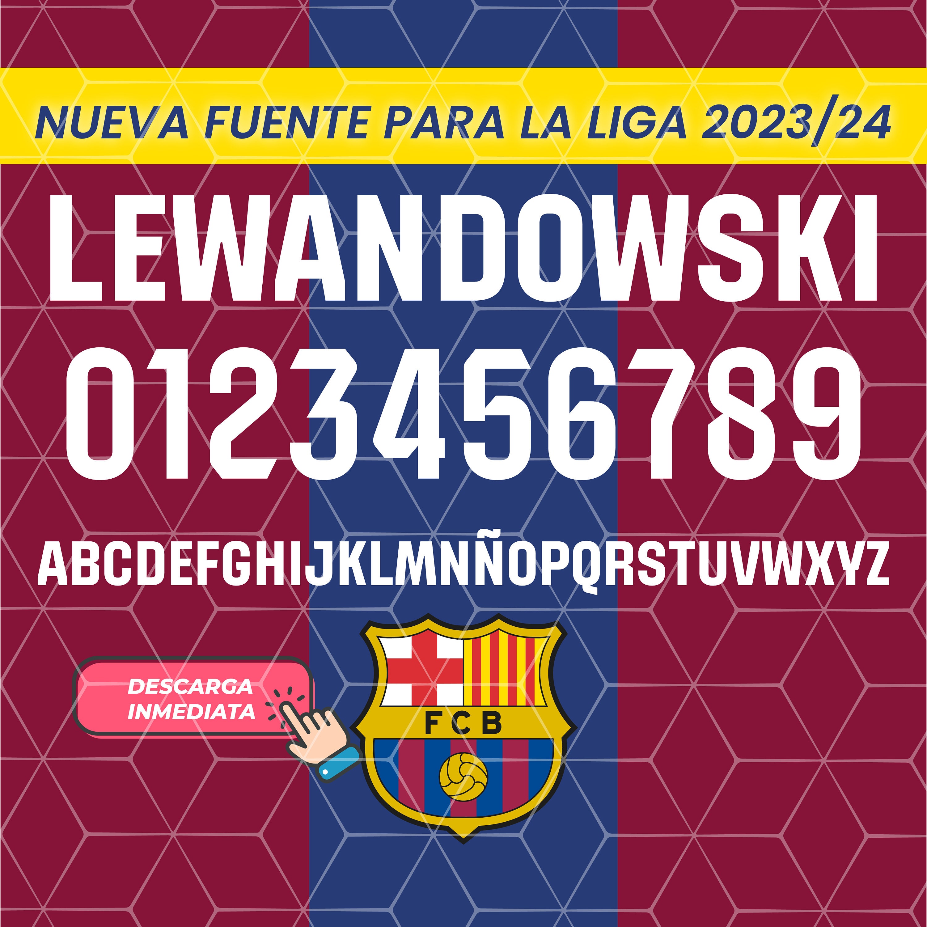 Camiseta Personalizable Fc Barcelona Producto Licenciado 1ª Equipación  23-24 con Ofertas en Carrefour