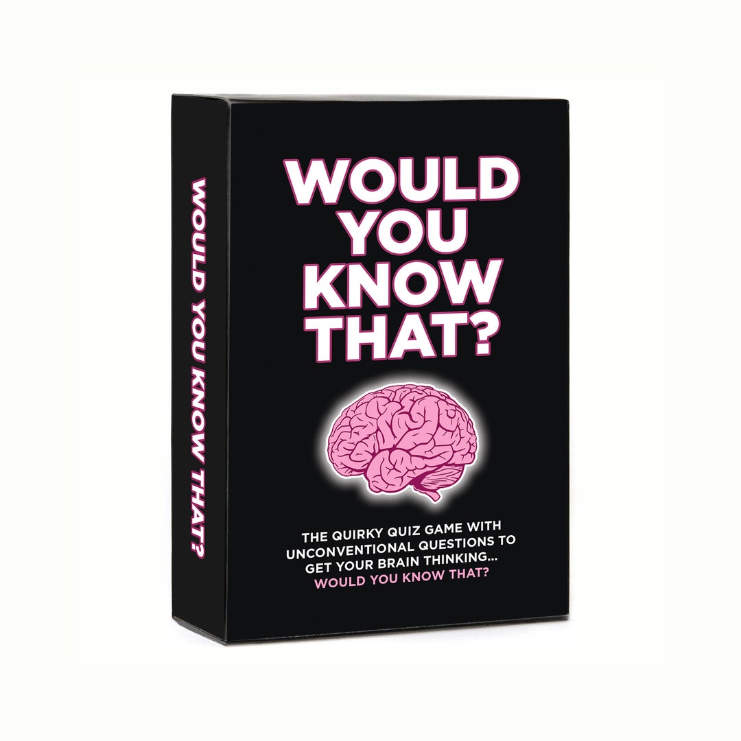 Would You Know That the Ultimate Quirky Quiz Game Fun Family Trivia