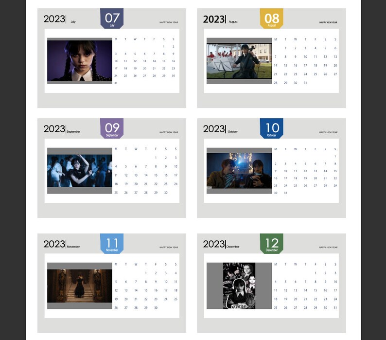 wednesday-addams-2023-printable-monthly-calendar-horizontal-etsy-hong