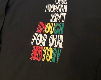 Know Thy Self "One Month ISN'T ENOUGH for our HISTORY." Hoodie All Sizes