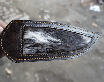 Handmade Leather Sheath fixed Blade knife sheath, 5 pieces, Christmas Gift