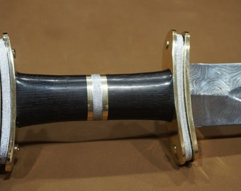 Minerva Authentic Handmade Viking Sword – Damascus Steel | Real King’s Sword | Medieval Ornate Celtic Knot Hilt Design
