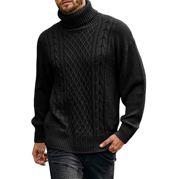 Turtleneck Sweater - Etsy