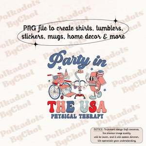 Physical Therapy Png, Physical Therapist 4th July Png, Pt Fourth July Png, Doctor Physical Therapist Assistant, PTA DPT Png