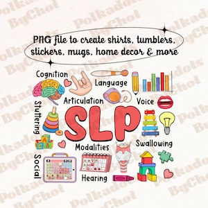 SLP Speech Therapist PNG, Speech Pathologist, Speech Assistant SLPA, Speech Language Pathologist, Slp Graduation, New Slp Digital Download