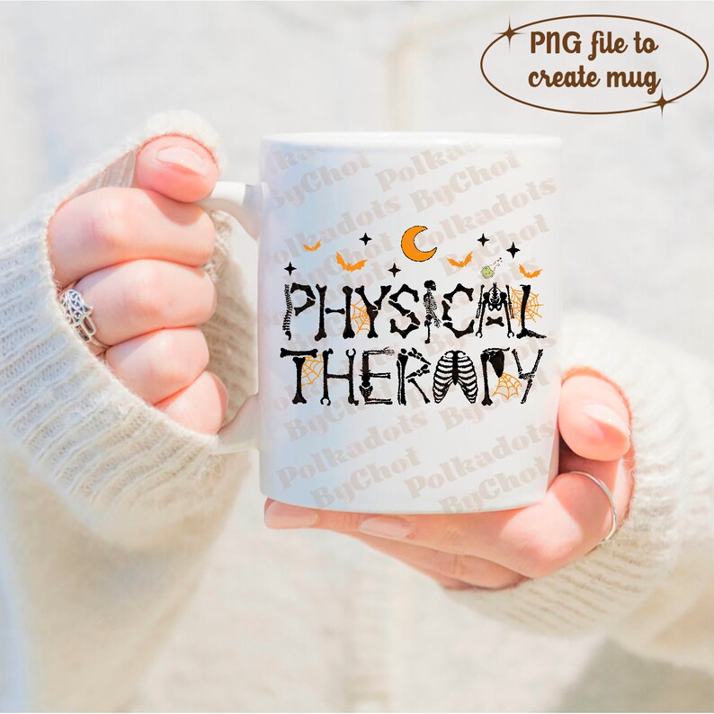 Halloween Physical Therapy PNG, Dpt PNG, Physical Therapist PNG Etsy