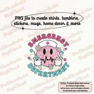 Personalisierte Notfall Krankenschwester Png für ER Krankenschwester, Notfall Krankenschwester Tee, Geschenk für ED RN, Grad Geschenk Pflege Png, registrierte Notfall Krankenschwester