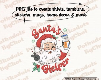 Enfermera navideña Png, Ayudante de Papá Noel Divertido Retro Ativan Navidad Vacaciones CRNA Png Enfermera UCI Navidad Png Feo Micu Cvicu, Equipo de sedación