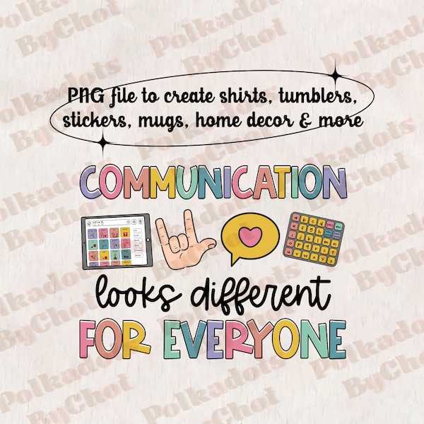 Communication PNG, Speech Therapy Appreciation Png, Speech Pathologist, Audiologist, Audiology Slp, AAC Speechie SLPA Png Digital Download