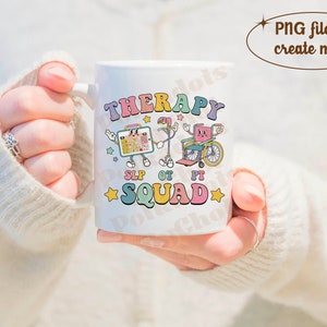 Therapy Squad Png, SLP OT PT, Speech Language Pathologist, Occupational ...